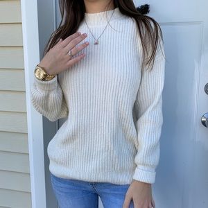 Soft High Neck Sweater